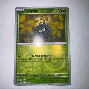 Tangela 114/165 Reverse Holo 2023 SV151 Pokémon NM